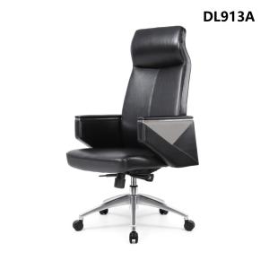 Wholesale High End Fashion High Back Office Chair Executive Chair With Electroplated Armrest from china suppliers