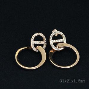 Wholesale Classic 316L Stainless Steel Fashion Jewelry Earrings Studs Earrings LES137-2 from china suppliers