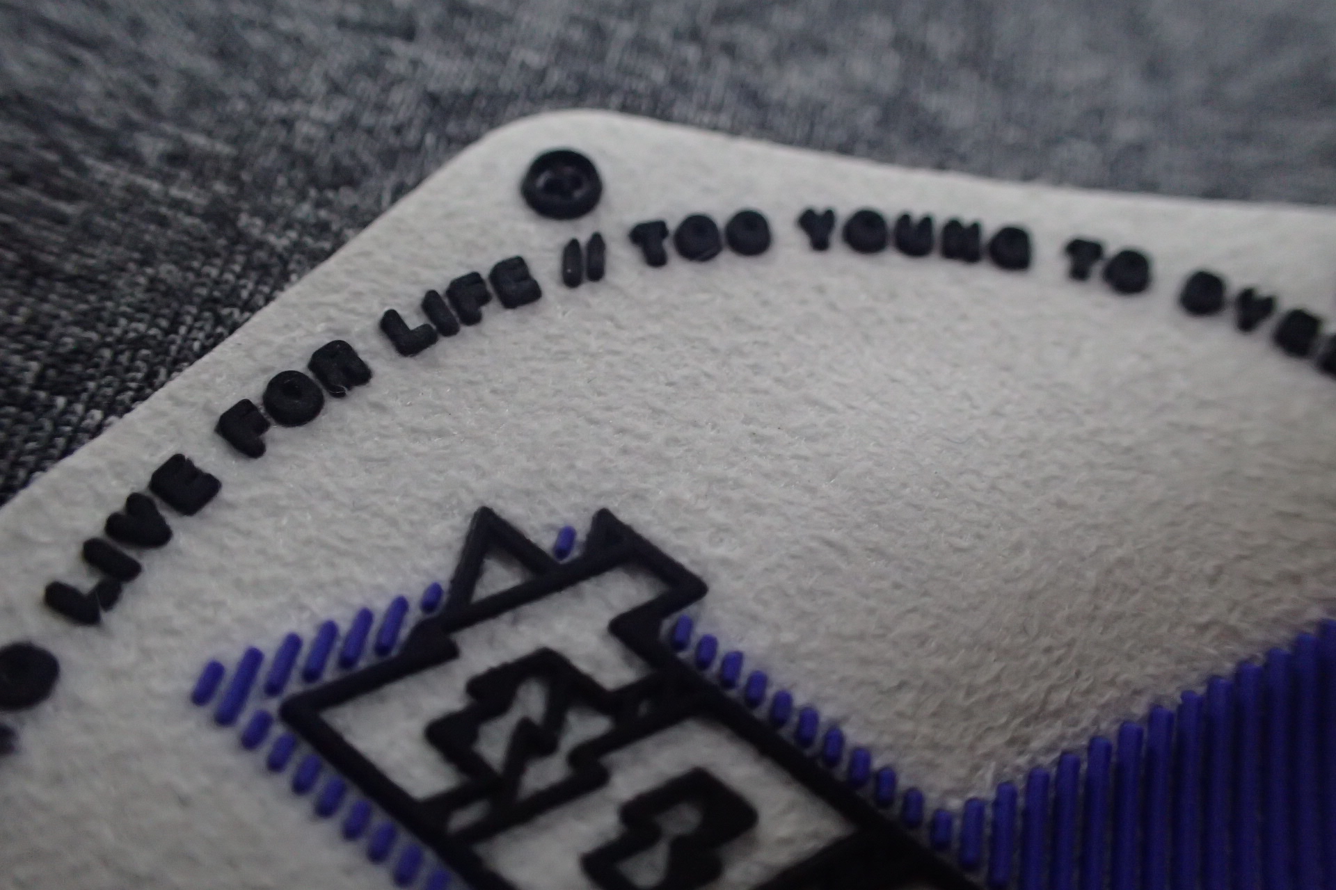 OEKO Injection Rubber Logo Patches