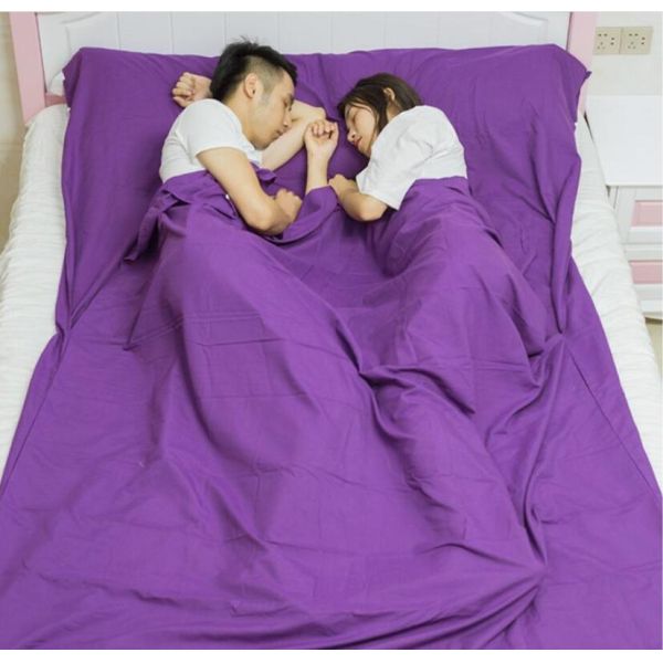 Outdoor Single Camping Envelope Sleeping Bag Liner Mummy Hiking Travel Camp Gear(HT8036)