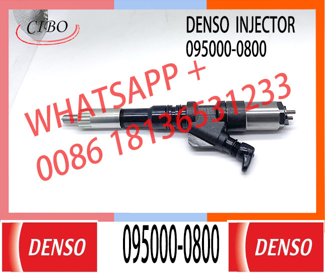 Common Rail Diesel Injector 6156-11-3300 6156-11-3100 6156-11-3300 095000-1210 095000-1211 095000-0800 For Komatsu PC400