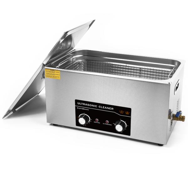22L Tank Volume 480W Ultrasonic Cleaner 500W Heating Power For Hot Water