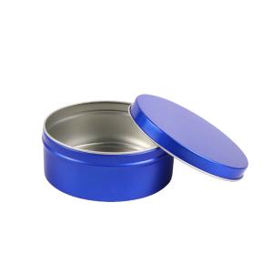 Wholesale Thermal Transfer Peacock Blue Aluminum Cosmetic Jars 1oz Cosmetic Jars With Lids from china suppliers