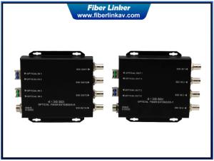 Wholesale 12G-SDI Fiber Optic Extender with 4X3G-SDI over 1 core fiber from china suppliers