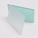 1-5mm Polycarbonate Frosted Sheet For Doors Toilet And Shower Cabin Bathroom