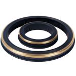 80-90 Shore A Oil Pipes Nitrile Rubber Hammer Union Lip Seal Rings