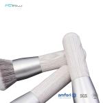 Poly Bag Short Wood Handle 4pcs Kabuki Powder Brush