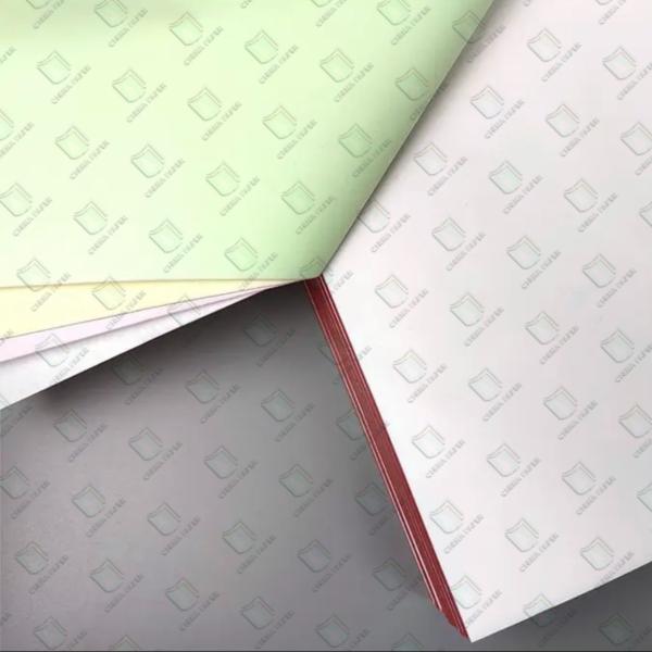 Popular Customized Carbonless Paper Cut size Receipt Roll Sheet NCR Instant