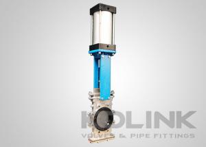 Wholesale Through Conduit Slurry Knife Gate Valves With Bottom Cover &amp; Flush Ports from china suppliers