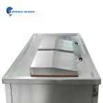 Two Tanks SUS304 Industrial Ultrasonic Parts Cleaner 38L With Cleaning Heating