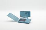 Name card type lcd video brochure 2.4inch lcd video name card for business gift