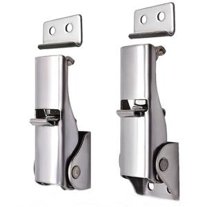 Wholesale Stainless Steel Lockable Draw Latch , 69x28x18mm Under Center Draw Latches from china suppliers