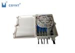 8 fibers outdoor FTTH box plastic wall mounted fiber optic terminal box
