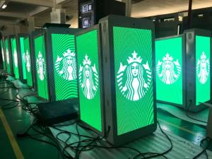 Wholesale P2.5 Pole Mounted LED Digital Signage Display Iron Cabinet LED Digital Display Screens from china suppliers