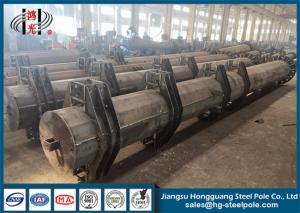 Wholesale 10M Galvanized Steel Pole 110kv Voltage Painting Surface Coating 6.0mm THK from china suppliers