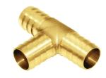 11/32" ID Hose Barb Tee , 3 Way Union Barbed T Fitting