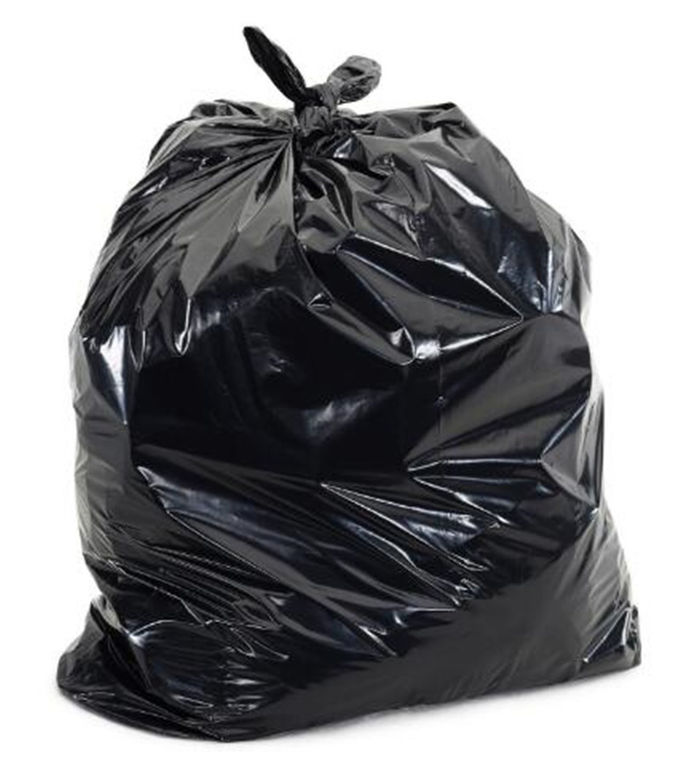 PLA Plastic Biodegradable Garbage Bags Heat Sealing Type SGS / MSDS Approval