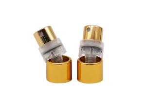 Wholesale Aluminum Fea15 Crimpless Gold Sanitizer Perfume Spray Pump from china suppliers