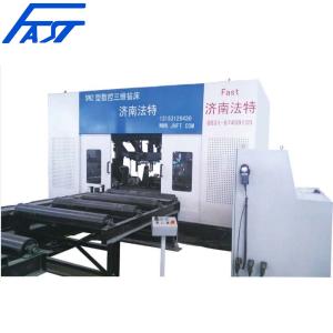 Wholesale CNC H Beam Cutting Drilling Production Line for Steel Structure CNC Beam Drilling Machine 1000/1250 from china suppliers