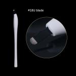 Customize 18U Microblading Disposable Eyebrow Tattoo Holder White Color
