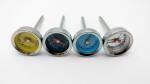Meat Oven Safe 4 Mini Steak Cooking Thermometer Set For Grilling