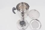 1.3L Kitchenware stainless steel oil strainer pot with lid round shape grease
