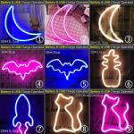 LED Neon Night Light Wall Hanging Neon Sign for Kids Room Home Bedroom Party Bar