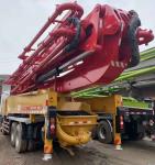 Euro4 Second Hand 52m Concrete Pump , boom pump truck SYM5419THBF 52