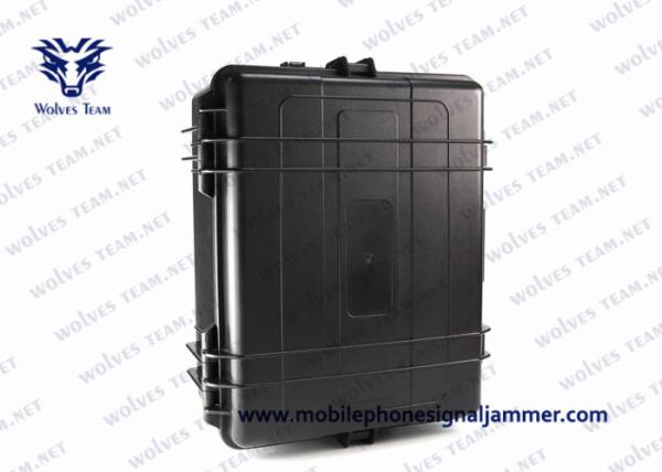 Waterproof Military Vehicle Bomb Jammer Cell Phone Signal Jammer With DDS Convoy