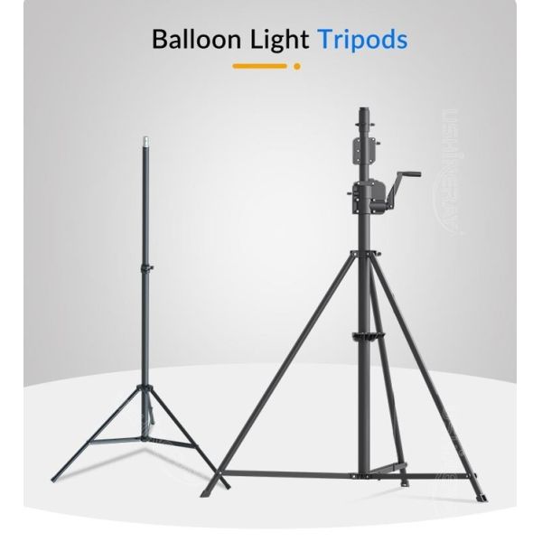 IP65 Waterproof Light Tower 60W RGB Led Balloons For Camping Weddings Decoration