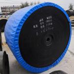 Black Anti-tear Steel Cord Conveyor Belt ST1000 Wire Rope Conveyor Belt For