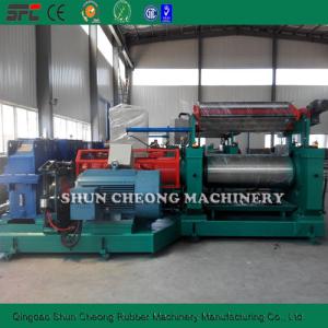 Wholesale OEM Open Type Rubber Mixing Machine , 2 Roll Mill Machine 90kw from china suppliers