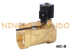 Wholesale 1 1/2'' IP68 Waterproof Brass Solenoid Valve Fountain 24V 220V from china suppliers