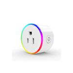 RGB Light Smart Plug US Standard Wi-Fi Tuya Socket