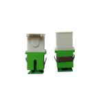 SC Single Mode Simplex Fiber Optic To Aux Adapter For Fiber Optic Network