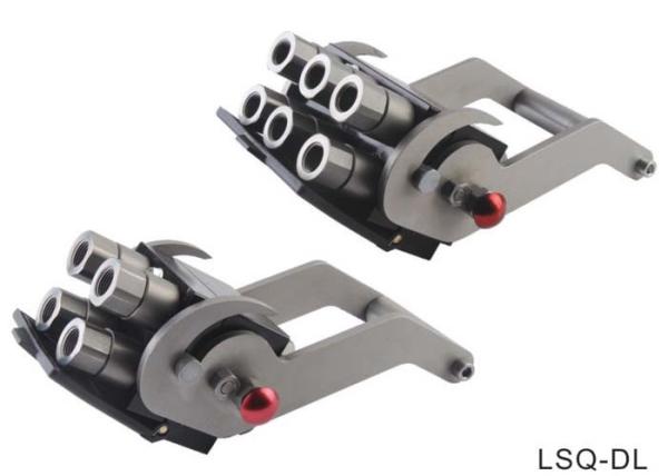 12GPM Flush Face Hydraulic Quick Couplers Connect Under Pressure Zinc Nickle