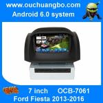 Ouchuangbo auto dvd radio for Ford Fiesta 2013-2016 with android 6.0 gps navi
