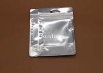 Silver Light Shield Aluminum Foil Envelopes Customized Design Logo / Size