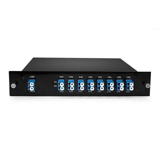 DWDM MUX 8CH 16 Wavlengths (TX: C44/C46/C48/C50/C52/C54/C56/C58 RX: C43/C45/C47