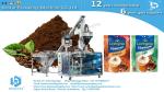 Coffee powder zipper stand up bag automatic doypack packing machine BSDP260