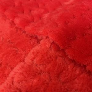 Wholesale 340gsm 100 Polyester Fleece Fabric Bedding Blanket Shoes from china suppliers
