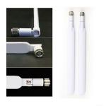 White 698-2700Mhz 5dBi 6dbi 10Dbi TPE Rubber High gain Antenna With SMA male