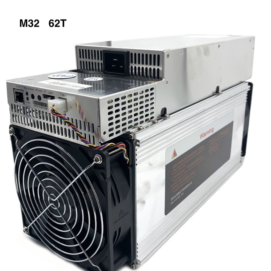 3300W BTC Asic Miner Sha 256 Whatsminer M32 62T Hashrate