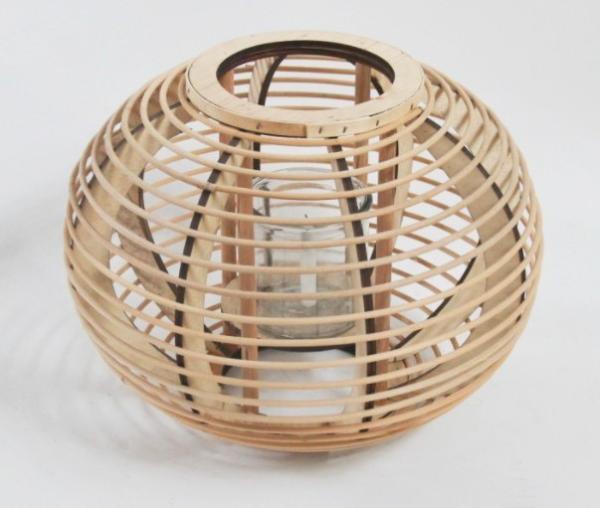 Hot Sale Led Lantern Indoor And Outdoor Decoration Natural Handmade Rattan Weave