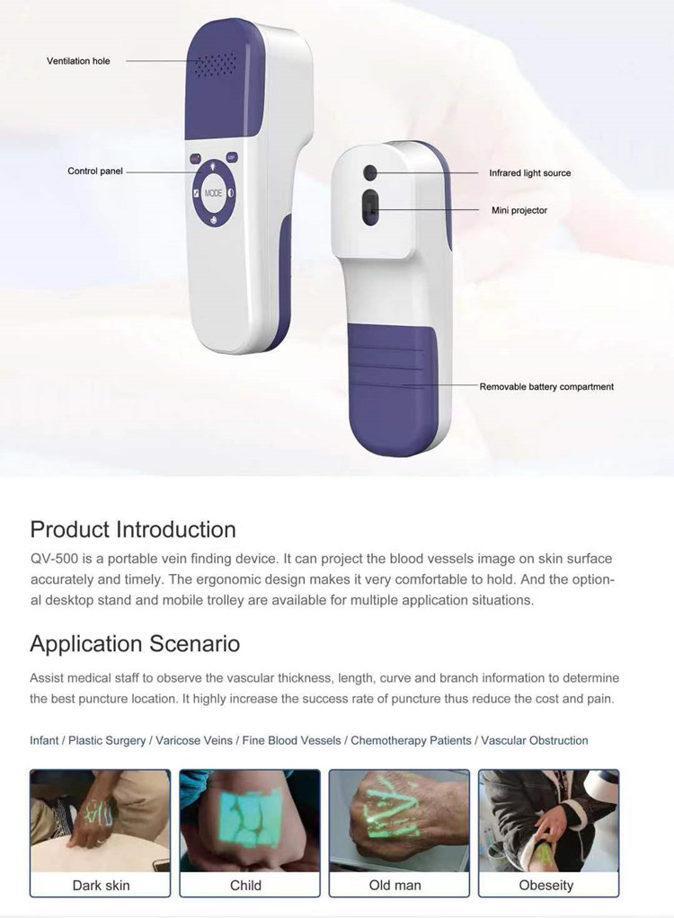 Portable Cheap Vein Finder Pen Machine Price