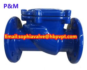 Wholesale resilient seal PN10/PN16 cast iron swing check valve from china suppliers