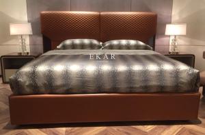 Wholesale Leather Divan Design King Size Modern Bedroom Furniture Bed from china suppliers
