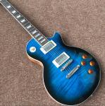 OEM 1959 R9 Classic LP electric guitar new style good sound in blue 24 tone