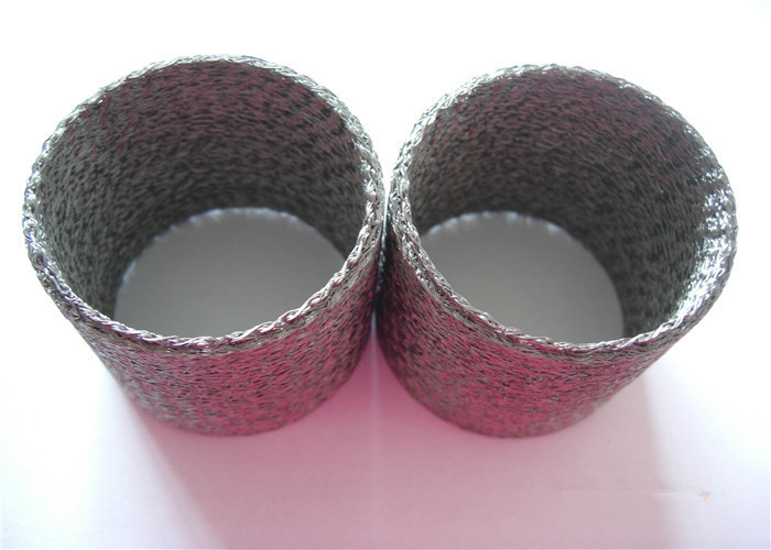 OD25mm Compressed Knitted Wire Mesh Filter gas liquid 0.55mm 100mesh/inch