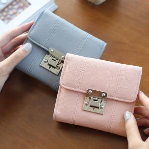 Wholesale The new Ms. wallet short paragraph Korean fashion simple catch Purses from china suppliers
